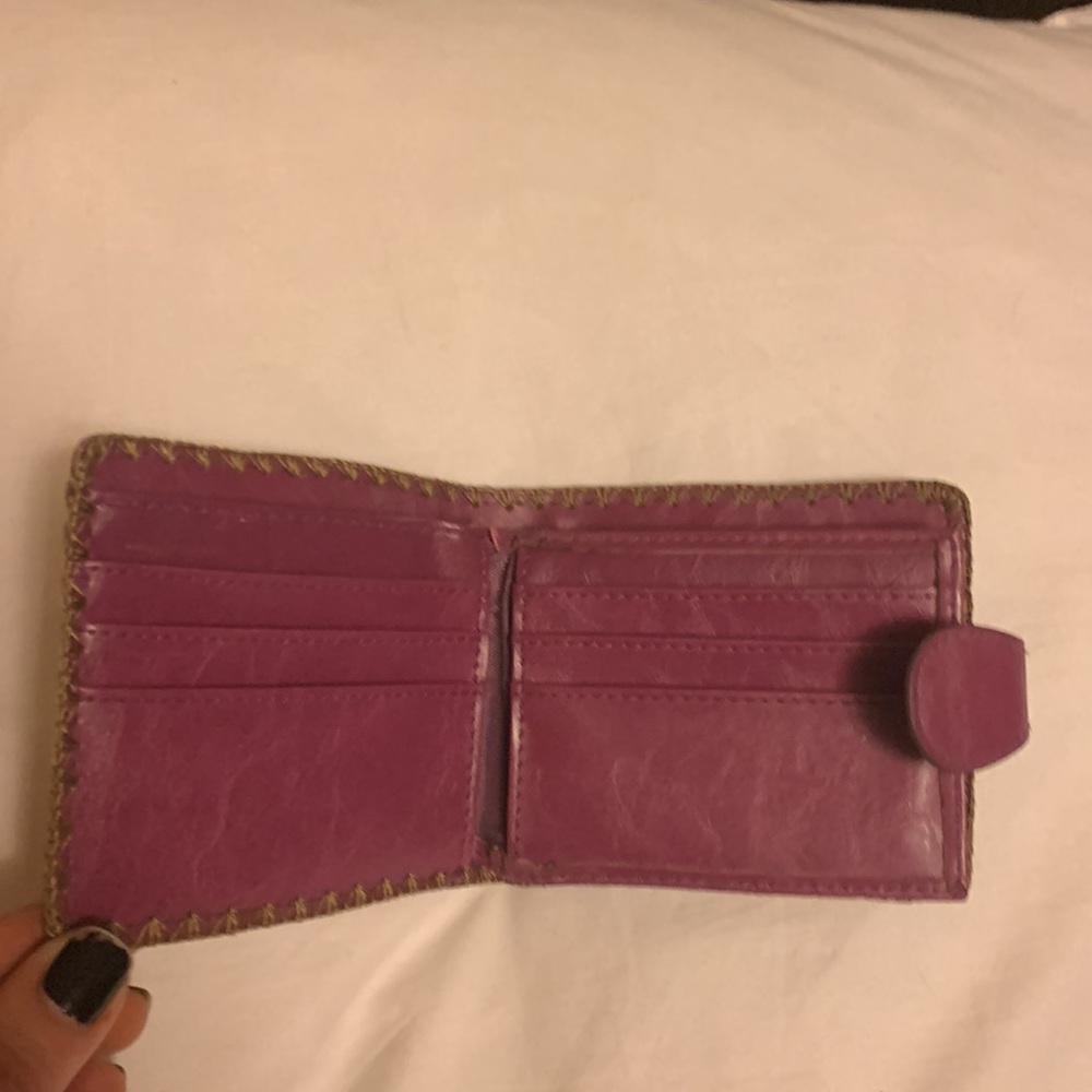 Embroidered Sugar Skull Wallet - Picture 2 of 5